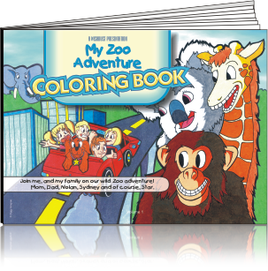      My Zoo Adventure Coloring Books     